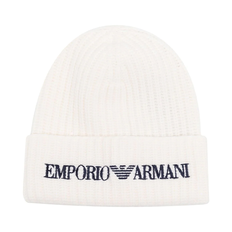 EMPORIO ARMANI 男士经典logo针织帽6276762F556 201.5元（需用券）