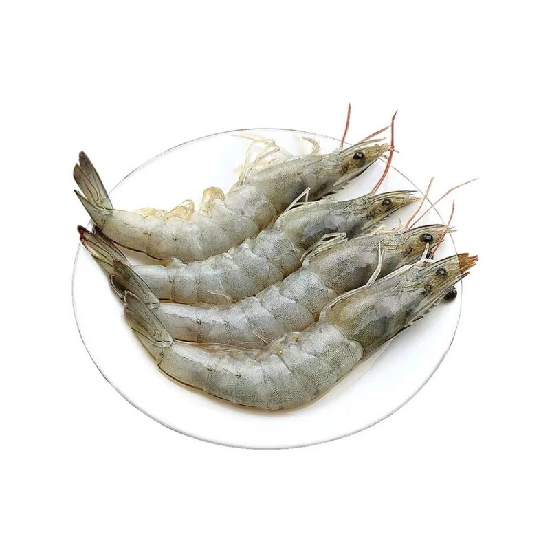 百年渔港 盐冻白虾 净重1.5kg 加大号20-25只/斤 55元（需买2件，需用券）
