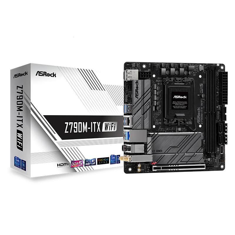 plus会员：ASRock 华擎 Z790M-ITX WiFi6 迷你小板 1449元（需领券）