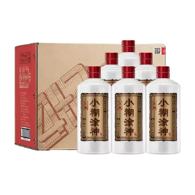 小糊涂仙 小糊涂神佳酿 52度【 600ml*6 】整箱装 浓香型白酒 （送礼小酌100ml
