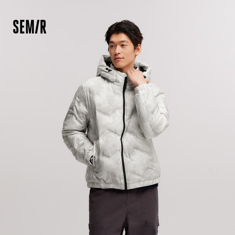 Semir 森马 超级植物系列 男士短款连帽羽绒服外套 101723113123 156.41元（需用券