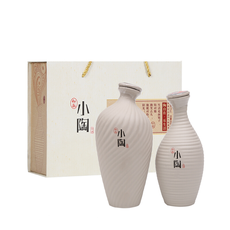 仰韶 小陶 52%vol 白酒 480ml+258ml 礼盒装 85.21元（需买2件，需用券）