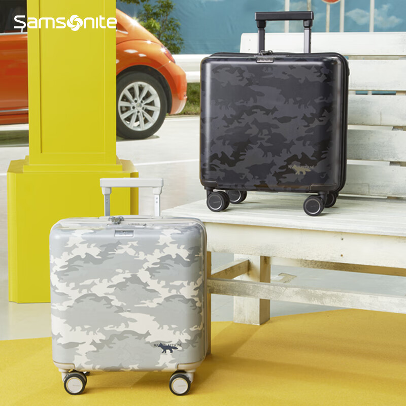 PLUS会员：Samsonite 新秀丽 MaisonKitsune联名 潮酷登机箱 QT0*09002 1953.7元包邮（双