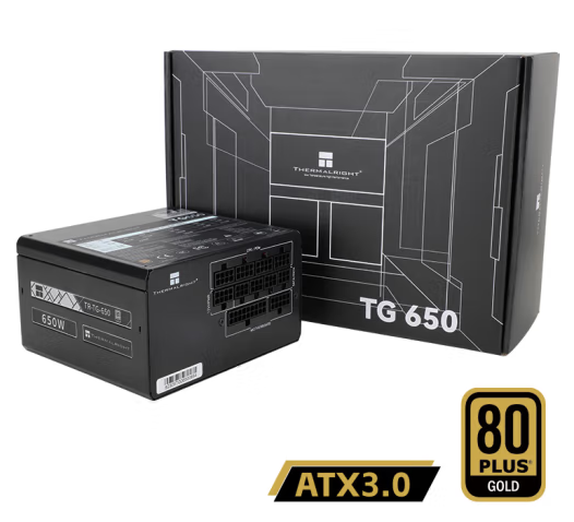 利民 TG650 金牌（90%）全模组ATX电源 650W ￥279
