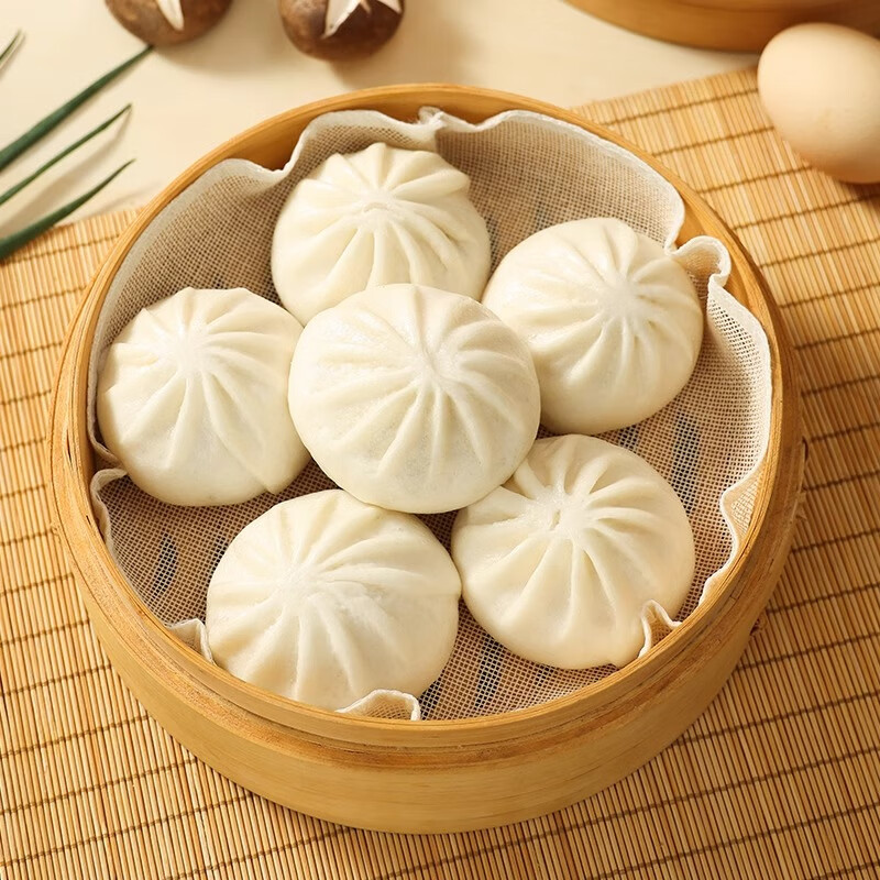 PLUS会员：三全 杭州发面小笼包猪肉馅400g*2袋约32只 5.64元（需买5件，需用券