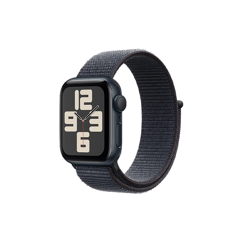 Apple/苹果 Watch SE 智能手表 GPS款 40毫米 午夜色 MXF03CH/B 1308.16元 包邮（需领券