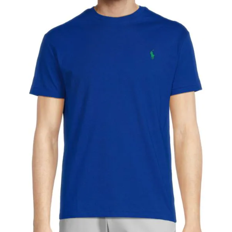 Polo Ralph Lauren 劳夫罗伦 短袖圆领 T 恤 5.5折 $29.99（约216元）