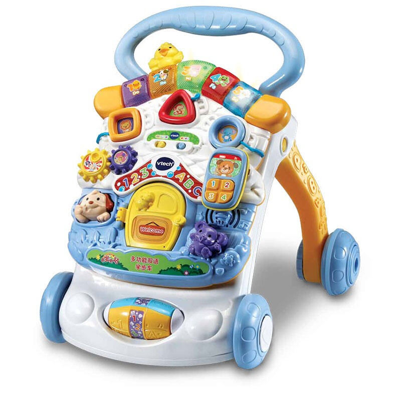 vtech 伟易达 80-505678 多功能双语学步车 蓝紫色 245.51元（需用券）