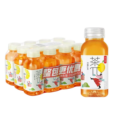 88VIP：农夫山泉 茶π（茶派）柠檬红茶250ml*12瓶/包 返后23.02元包邮（26.02元+