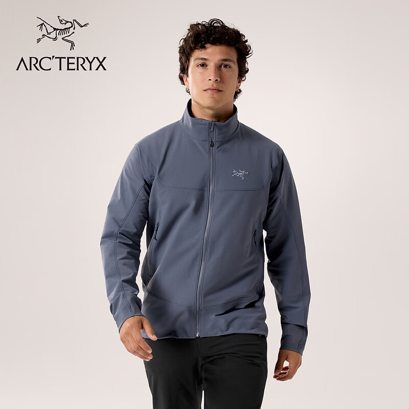 ARC'TERYX 始祖鸟 ARC’TERYX始祖鸟 GAMMA JACKET 防风 男子 软壳夹克 DK STRATUS/深层