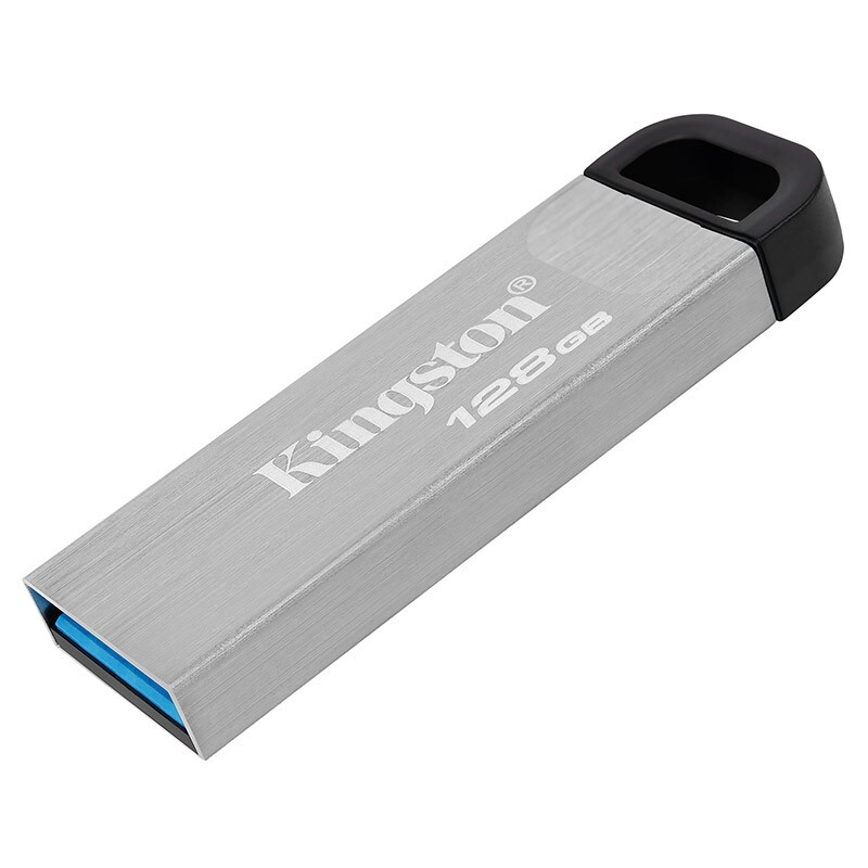 Kingston 金士顿 128GB USB 3.2 Gen 1 U盘 DTKN 金属外壳 64.9元