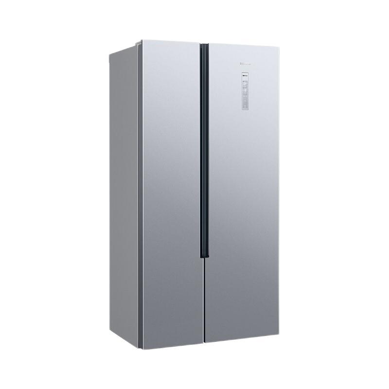 SIEMENS 西门子 500升对开门冰箱双开门变频无霜冰箱大容量家用超薄嵌入式银