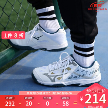 Mizuno 美津浓 GATE SKY PLUS 33 71GA204033 男子羽毛球鞋 ￥139