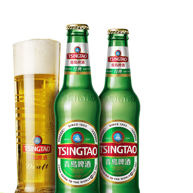 TSINGTAO 青岛啤酒 经典11度箱啤瓶装 316mL 24瓶 整箱装+赠4罐 80.57元（需用券）