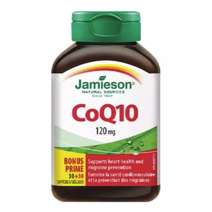 Jamieson 健美生 进口辅酶q10软胶囊 保健品 60.5元（需用券）