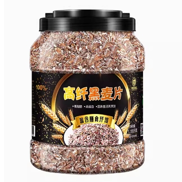 香田御稻 高纤即食黑燕麦片 1150g*2罐 19.8元包邮（需用券）