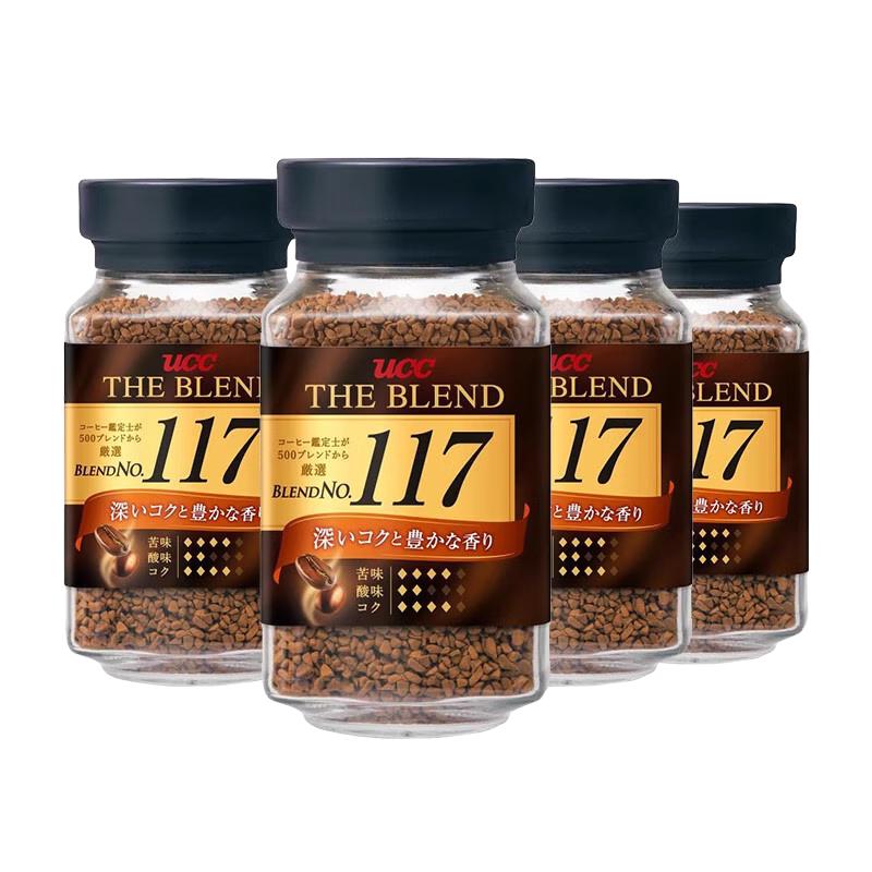 UCC 117 速溶咖啡粉 90g 28.6元