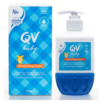 QV 小老虎婴儿面霜 250g 按压瓶装 56.33元