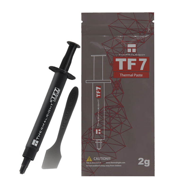 利民 TF7 CPU导热硅脂 2g 7.6元