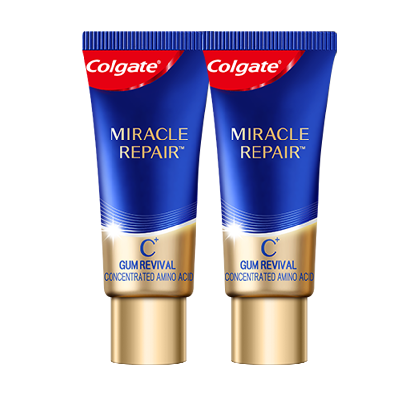 高露洁（Colgate）奇绩修护牙膏 凝香茉莉 2支 9.9元