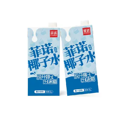 菲诺果汁椰子水1kg*2盒 15.77元(需领券)