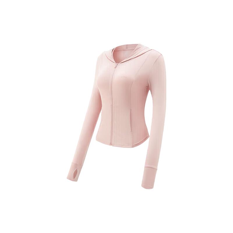 SIINSIIN 24年款修身防晒衣女款遮阳冰皮防晒服 裸杏粉 S 39.9元
