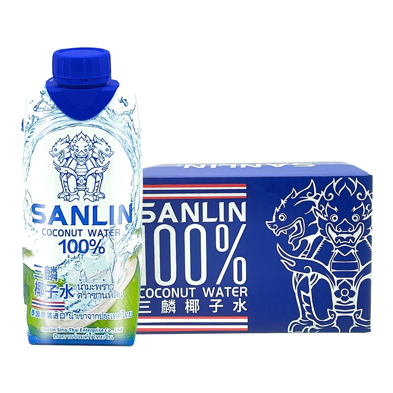 SANLIN 三麟 100%椰子水330ml*12瓶泰国进口NFC椰青果汁 ￥35