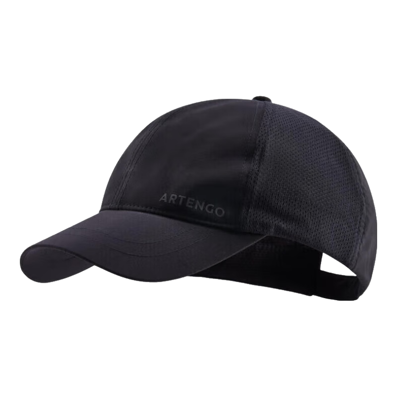Plus:迪卡侬帽子男女鸭舌帽防帽黑色TC100_经典款（58cm可调节）均码 多款可选