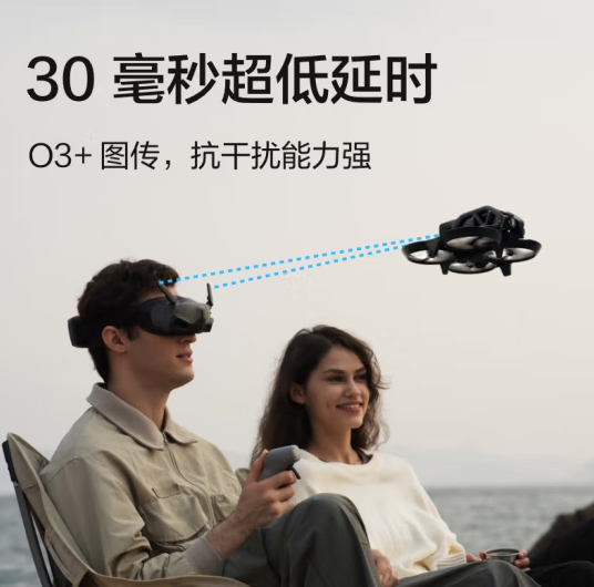 PLUS会员！DJI 大疆 飞行眼镜一体版 ￥2399