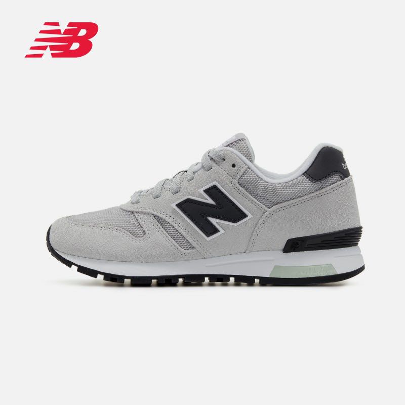 new balance NB官方男女款565系列ML565CLG经典复古舒适休闲鞋（38、灰色 ML565CLG） 