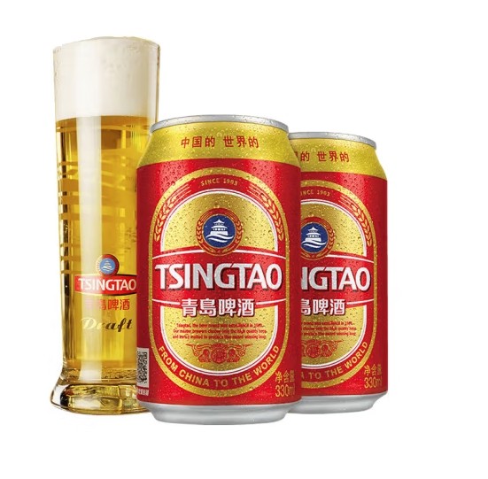 TSINGTAO 青岛啤酒 经典10度青啤酒 500mL*18罐 赠红金9度330mL*9罐