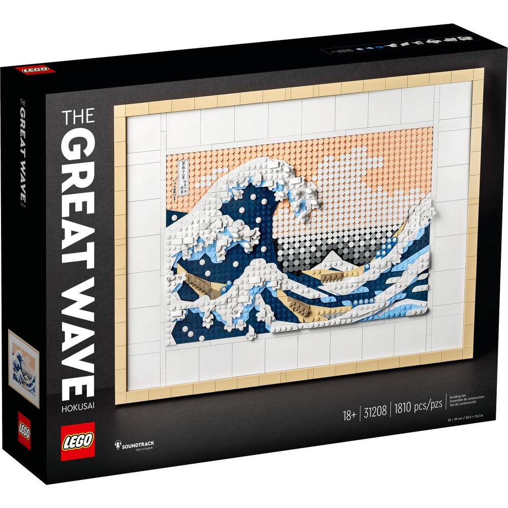 百亿补贴：LEGO 乐高 Art艺术生活系列 31208 神奈川冲浪里 505元