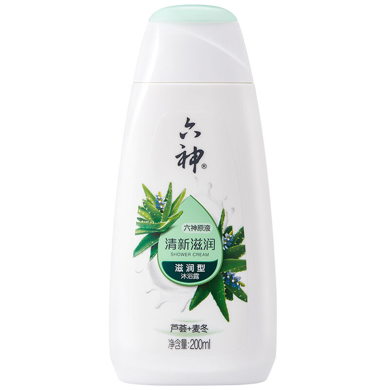 六神 清新滋润沐浴露 200ml 7.51元（需用券）