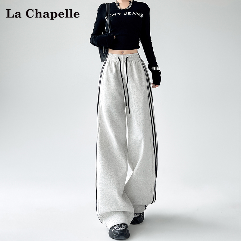 La Chapelle 女士美式条纹卫裤 1061 109元