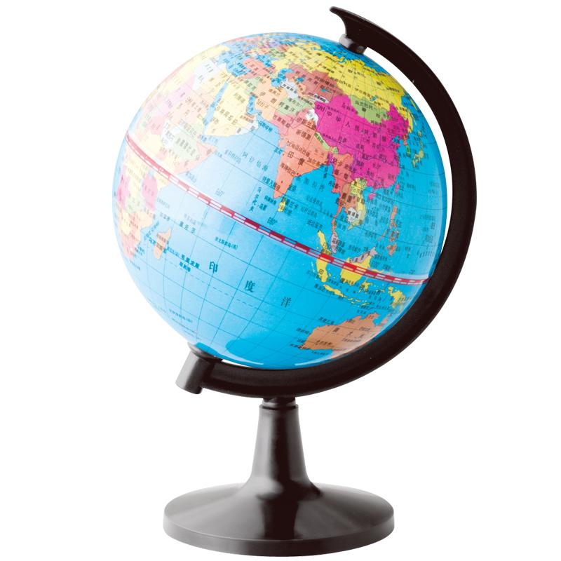 得力 3031 学生办公地球仪 10.6cm 7.66元