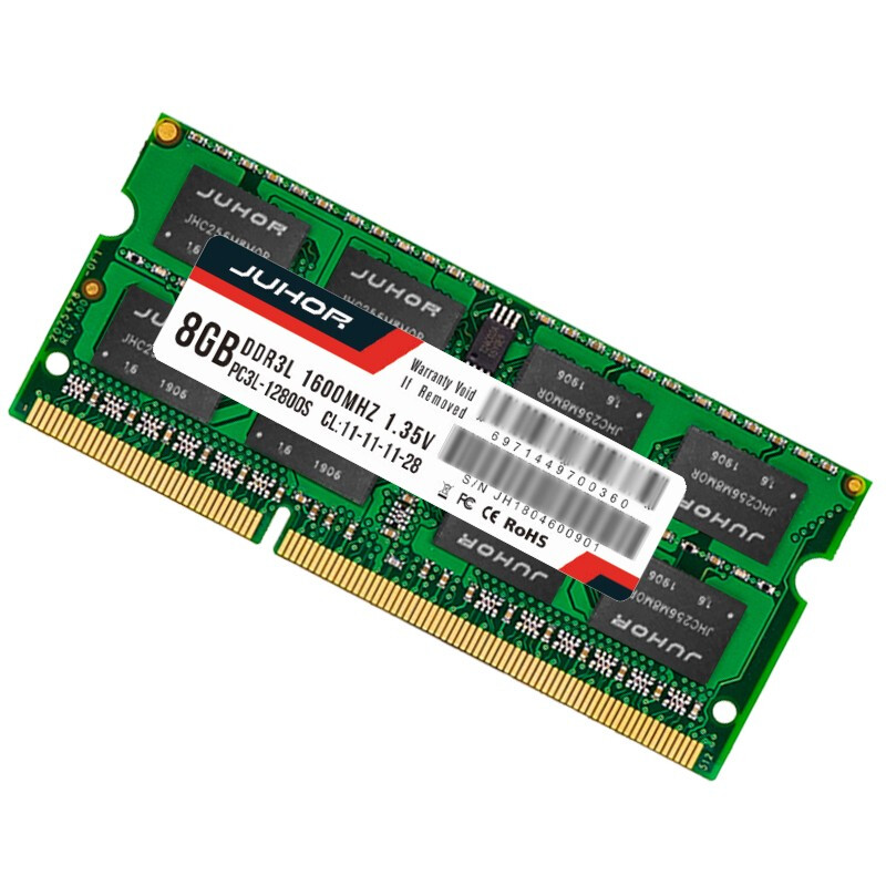 JUHOR 玖合 8GB DDR3L 1600 笔记本内存条 低电压 55.72元