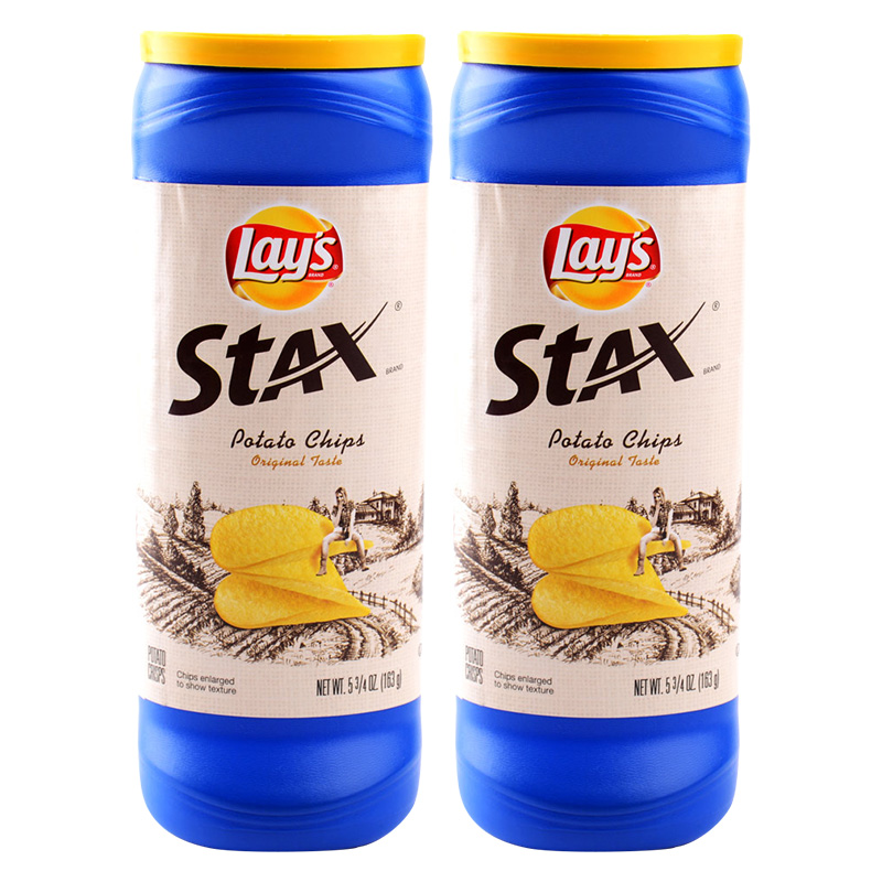 Lay's 乐事 墨西哥原装进口 原味桶装薯片 163g*2罐装 16.62元（需用券）