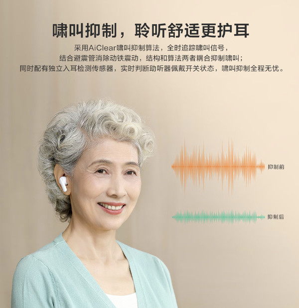 iFLYTEK 科大讯飞 智能助听器 8通道 优享版