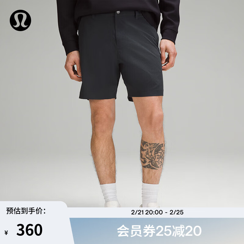 lululemon丨ABC 男士经典剪裁短裤 7