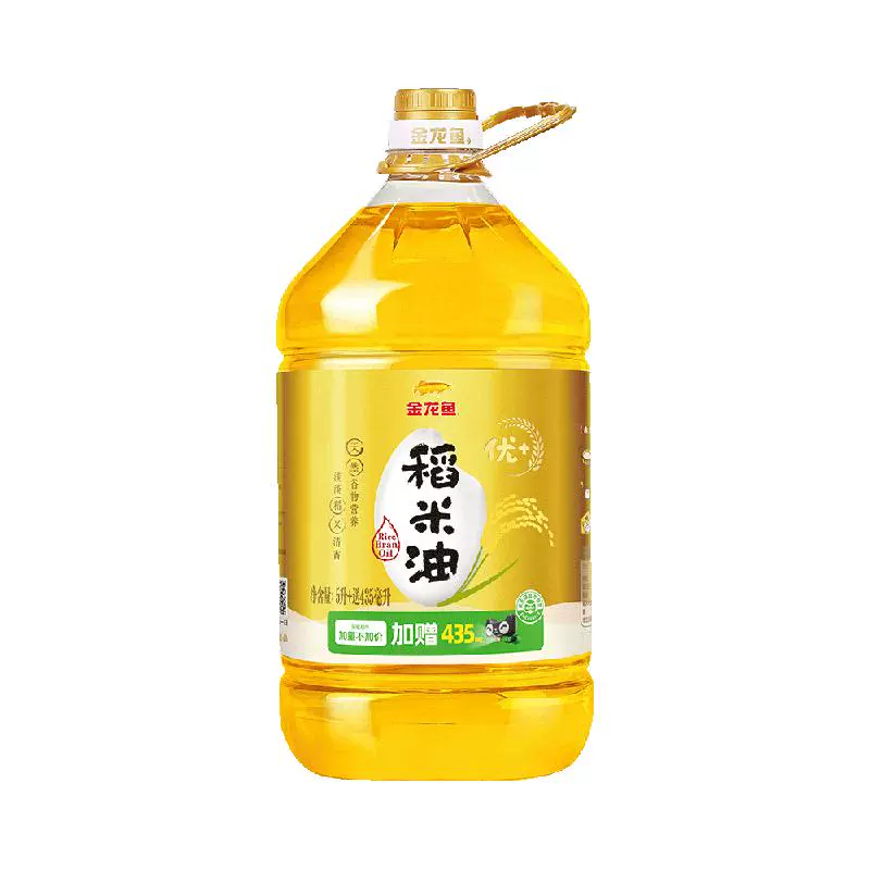 金龙鱼 稻米油优+5.435L/桶 ￥65.2
