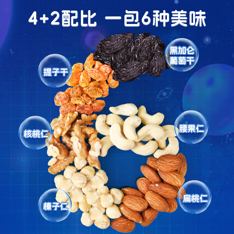 沃隆 坚果星球 每日坚果 600g 39.9元 - 线报酷