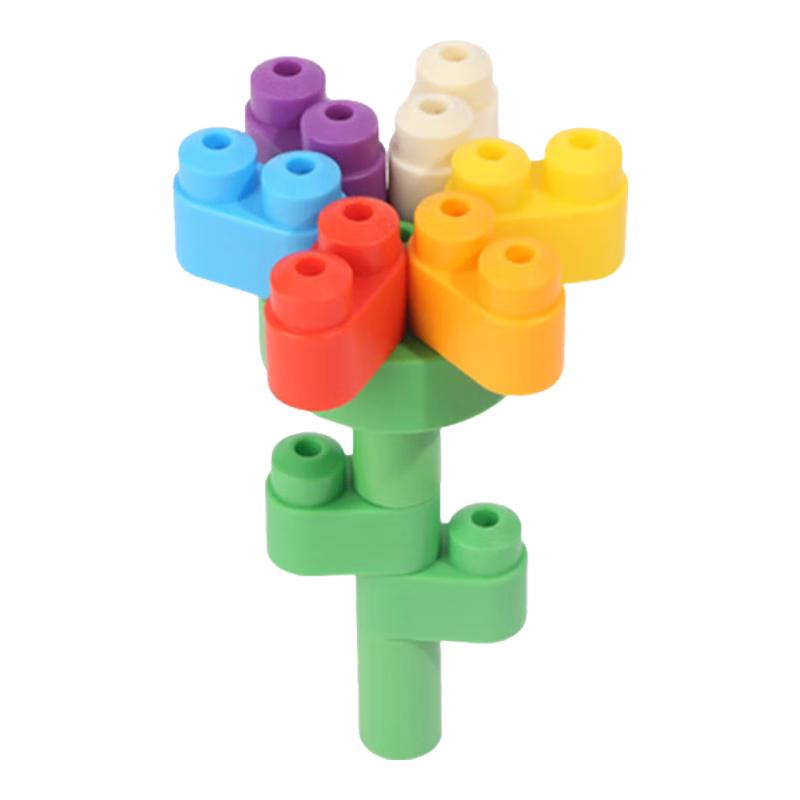 Hape 柔性PolyM积木 七彩 拼插积木 5.9元（需用券）