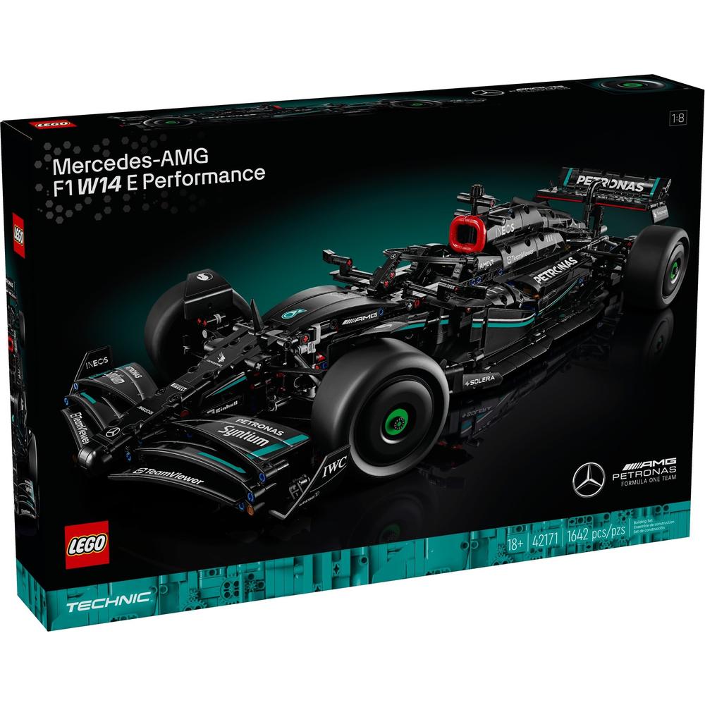 百亿补贴：LEGO 乐高 机械组系列 42171 梅赛德斯奔驰F1赛车 1059元