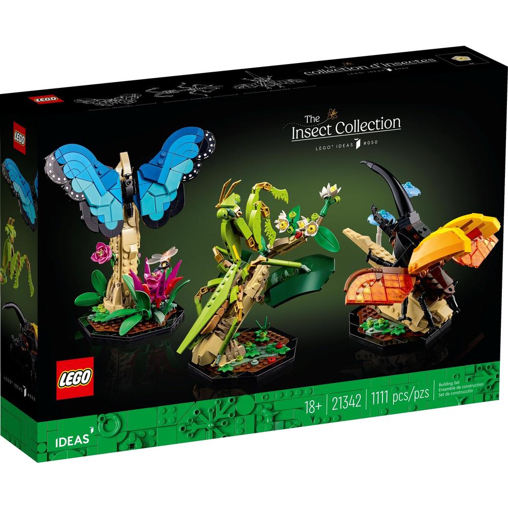 百亿补贴：LEGO 乐高 Ideas系列 21342 昆虫 340元（需用券）