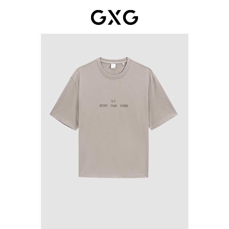 GXG 断码清仓促销！商场同款 字母图案短袖T恤 多色可选 49元