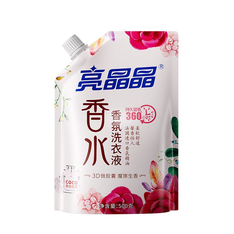 亮晶晶 洗衣液500g 4.9元（需用券）