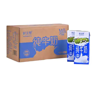 鲜美赞 全脂纯牛奶 1L*12盒 69.12元 - 86线报 鲜美赞 全脂纯牛奶 1L*12盒 69.12元 - 86线报