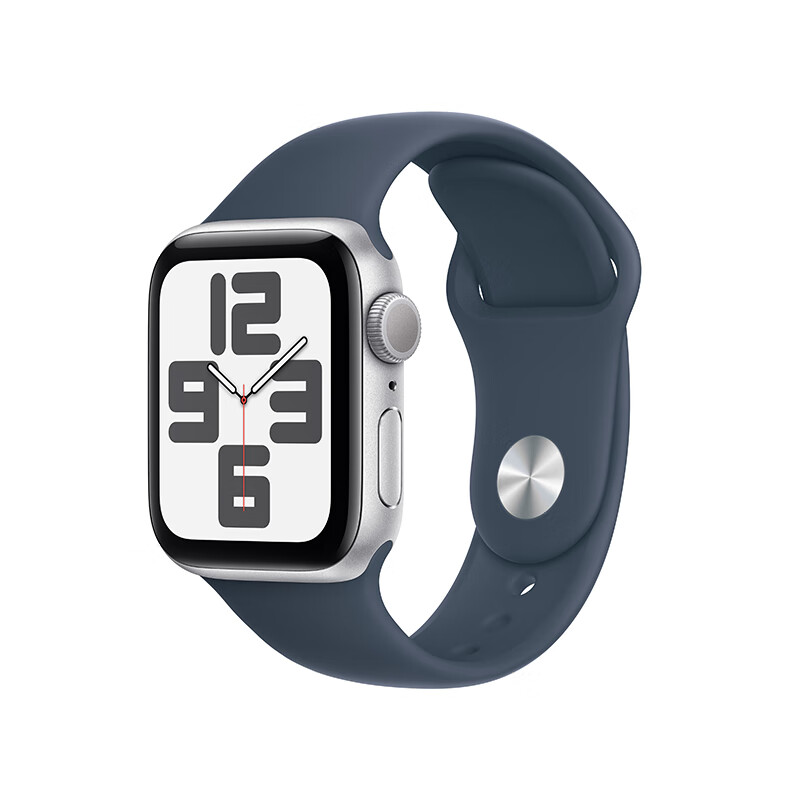Apple 苹果 Watch SE 2023款 智能手表 GPS版 40mm 风暴蓝色 橡胶表带 S/M 1639.01元（需用券）