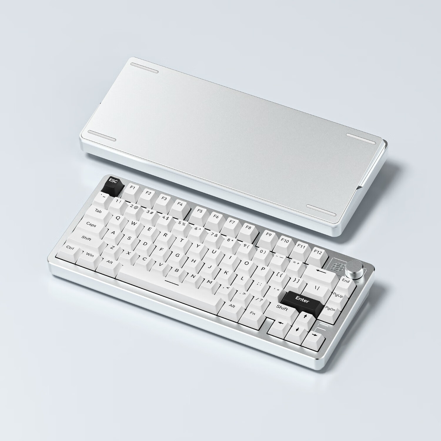 FURYCUBE F75 客制化铝坨坨三模机械键盘 75键 橘子汽水轴 299元 包邮（需预约，