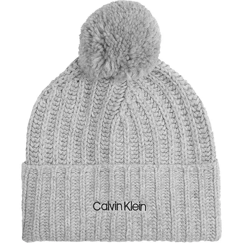 Calvin Klein 凯文克莱 CK毛线帽POM-POM无檐帽K60K608535 ￥66.12